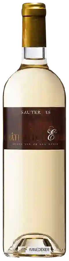 Château de l'Ecole - Sauternes Château de l'Ecole - Sauternes