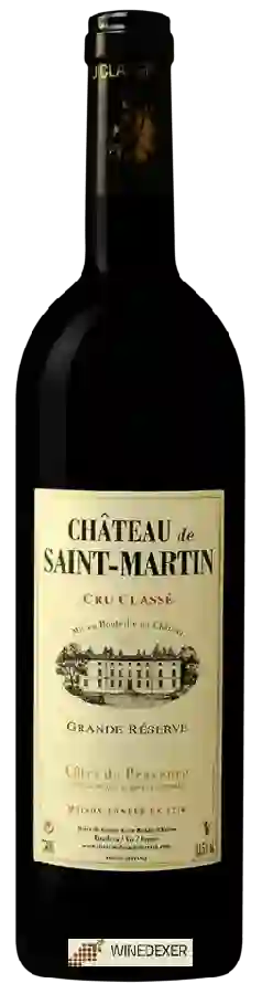 Château de Saint Martin - Grande Reserve Côtes de Provence Rouge Château de Saint Martin - Grande Reserve Côtes de Provence Rouge
