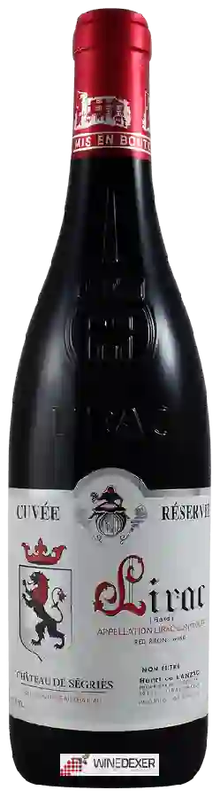 Château de Ségriés - Cuvée Réservée Lirac