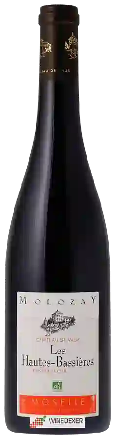 Château de Vaux - Les Hautes-Bassières Pinot Noir Château de Vaux - Les Hautes-Bassières Pinot Noir