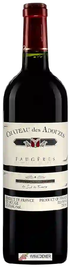 Château des Adouzes - Faugères Rouge Château des Adouzes - Faugères Rouge