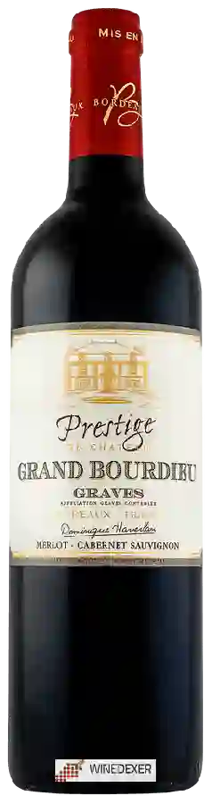 Château Grand Bourdieu - Prestige de Château Grand Bourdieu Graves Rouge Château Grand Bourdieu - Prestige de Château Grand Bourdieu Graves Rouge