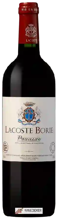 Château Grand-Puy-Lacoste - Lacoste Borie Pauillac