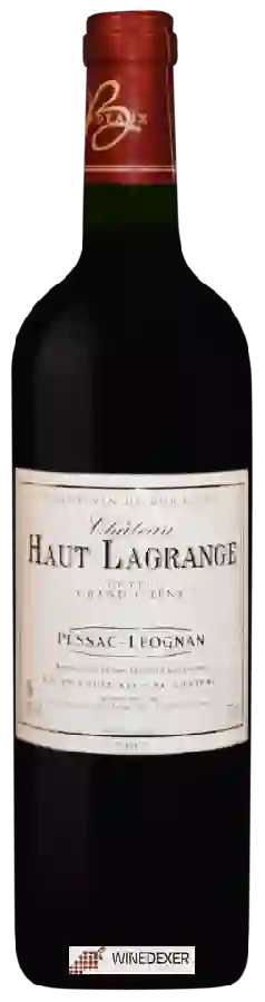 Château Haut Lagrange - Cuvée Grand Chêne Pessac-Léognan