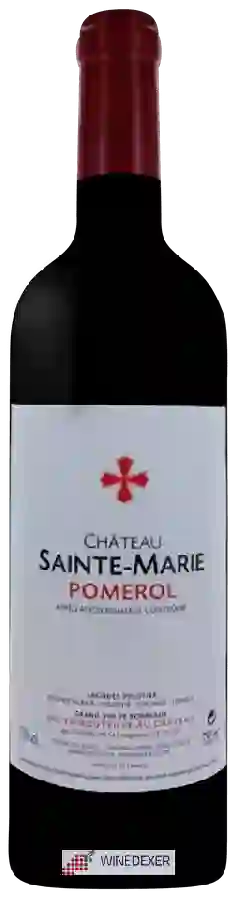 Chateau Jacques Pelotier - Château Sainte-Marie Pomerol Chateau Jacques Pelotier - Château Sainte-Marie Pomerol