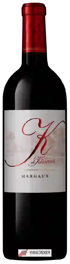 Château Kirwan - K de Kirwan Margaux Château Kirwan - K de Kirwan Margaux