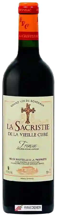 Château la Vieille Cure - La Sacristie de la Vieille Cure Fronsac Château la Vieille Cure - La Sacristie de la Vieille Cure Fronsac