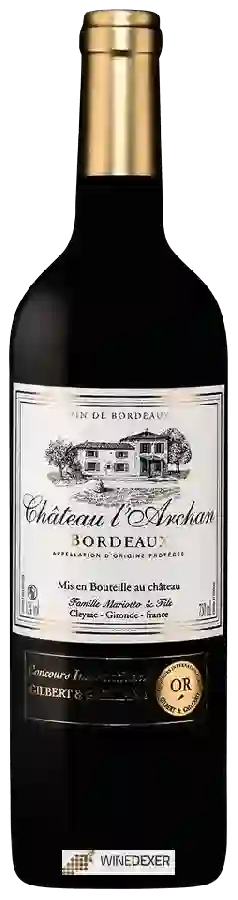 Château l'Archan - Bordeaux