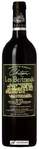 Château Les Bertrands - Blaye - Côtes de Bordeaux