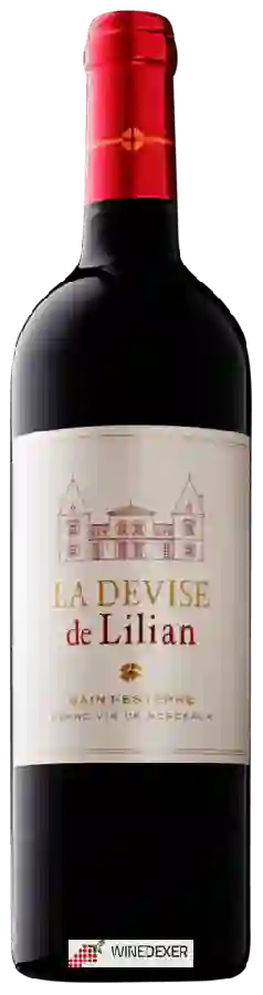 Château Lilian Ladouys - La Devise de Lilian Saint-Estèphe Château Lilian Ladouys - La Devise de Lilian Saint-Estèphe