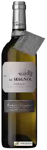 Château Magnol - Les Charmes de Magnol Bordeaux Blanc