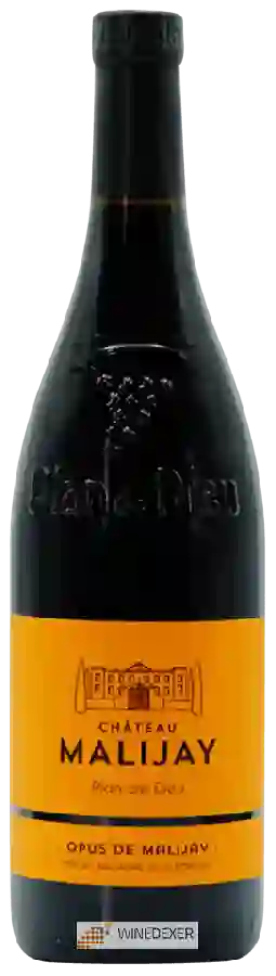 Château Malijay - Opus de Malijay 'Plan de Dieu' Château Malijay - Opus de Malijay 'Plan de Dieu'