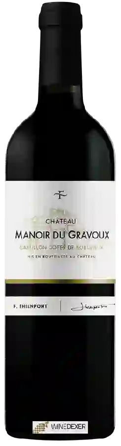 Château Manoir du Gravoux - Castillon - Côtes de Bordeaux Château Manoir du Gravoux - Castillon - Côtes de Bordeaux