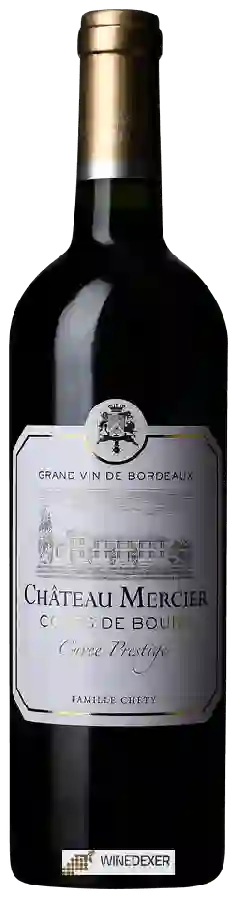 Château Mercier - Cuvée Prestige Côtes de Bourg Château Mercier - Cuvée Prestige Côtes de Bourg
