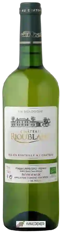 Château Rioublanc - Bordeaux Blanc Château Rioublanc - Bordeaux Blanc