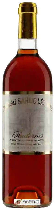 Château Sahuc lès Tour - Sauternes