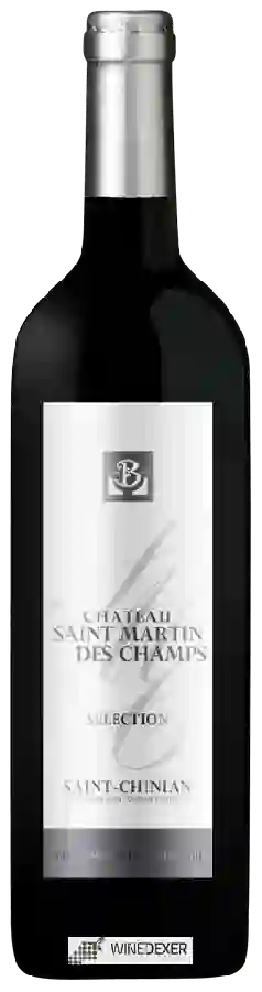 Château Saint Martin des Champs - Selection Saint Chinian Rouge Château Saint Martin des Champs - Selection Saint Chinian Rouge