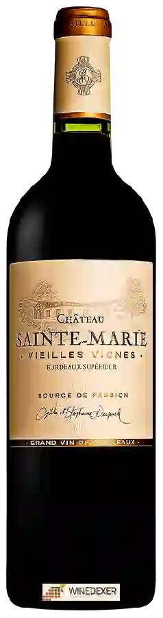 Château Sainte-Marie - Vieilles Vignes Bordeaux Supérieur