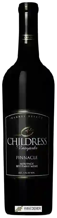 Weingut Childress Vineyards - Pinnacle Barrel Select Meritage Weingut Childress Vineyards - Pinnacle Barrel Select Meritage