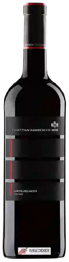 Weingut Christian Bamberger 1658 - Spätburgunder Weingut Christian Bamberger 1658 - Spätburgunder