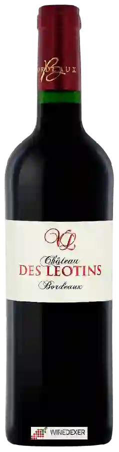 Château des Léotins - Bordeaux Rouge