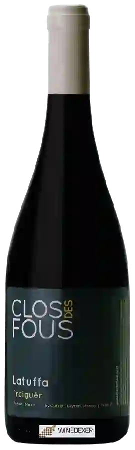 Clos des Fous - Latuffa Pinot Noir (Traiguen) Clos des Fous - Latuffa Pinot Noir (Traiguen)