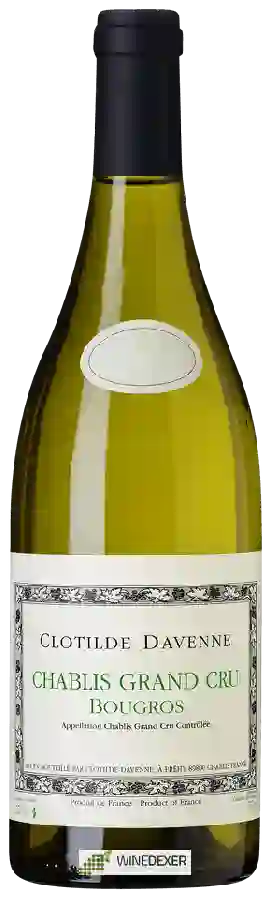 Domaine Les Temps Perdus - Clotilde Davenne - Bougros Chablis Grand Cru Domaine Les Temps Perdus - Clotilde Davenne - Bougros Chablis Grand Cru