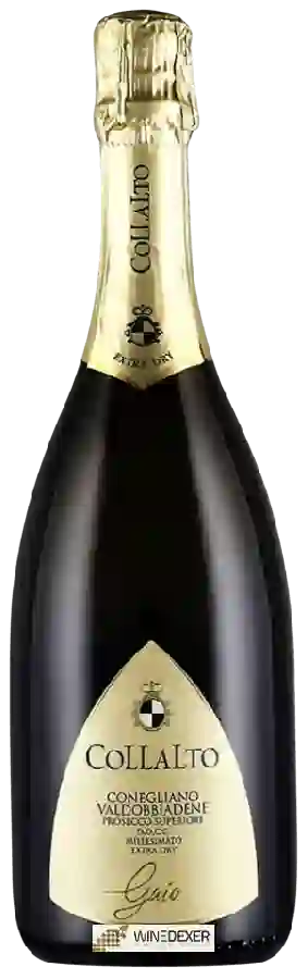 Weingut Collalto - Gaio Conegliano-Valdobbiadene Prosecco Superiore Millesimato Extra Dry Weingut Collalto - Gaio Conegliano-Valdobbiadene Prosecco Superiore Millesimato Extra Dry