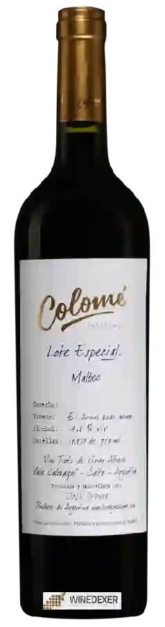Weingut Colomé - Lote Especial Malbec El Arenal