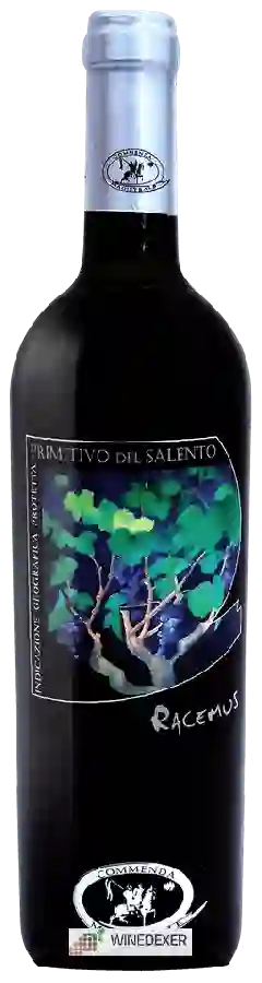 Weingut Commenda Magistrale - Racemus  Primitivo del Salento