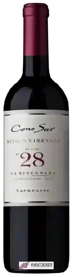 Weingut Cono Sur - La Rinconada No. 28 Single Vineyard Carmenère Weingut Cono Sur - La Rinconada No. 28 Single Vineyard Carmenère