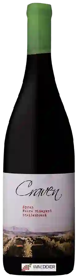 Weingut Craven - Faure Vineyard Syrah Weingut Craven - Faure Vineyard Syrah