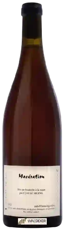 Weingut Cyril le Moing - Macération Weingut Cyril le Moing - Macération