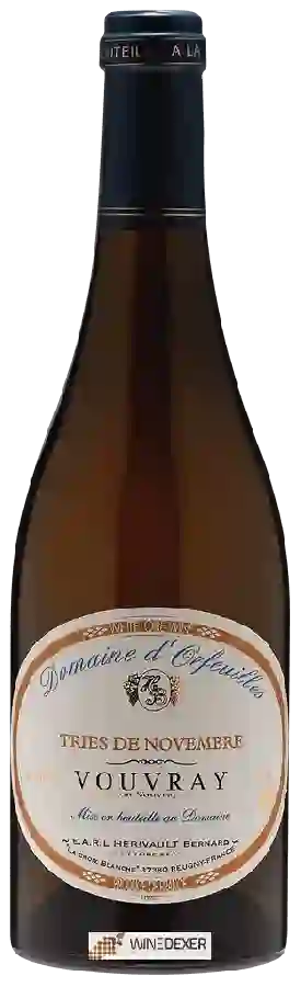 Domaine d'Orfeuilles - Tries de Novembre Vouvray