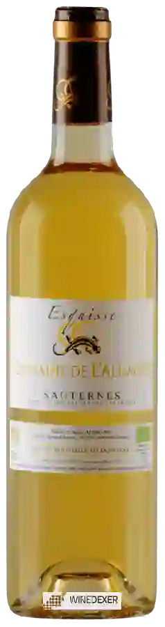 Domaine de l'Alliance - Esquisse Sauternes Domaine de l'Alliance - Esquisse Sauternes