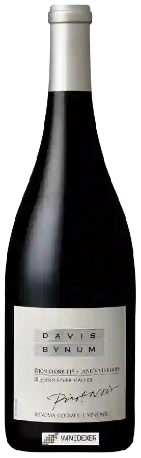 Weingut Davis Bynum - Dijon Clone 115 Jane's Vineyard Pinot Noir Weingut Davis Bynum - Dijon Clone 115 Jane's Vineyard Pinot Noir