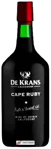 Weingut De Krans - Cape Ruby Port