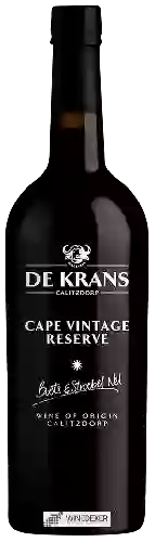 Weingut De Krans - Cape Vintage Reserve