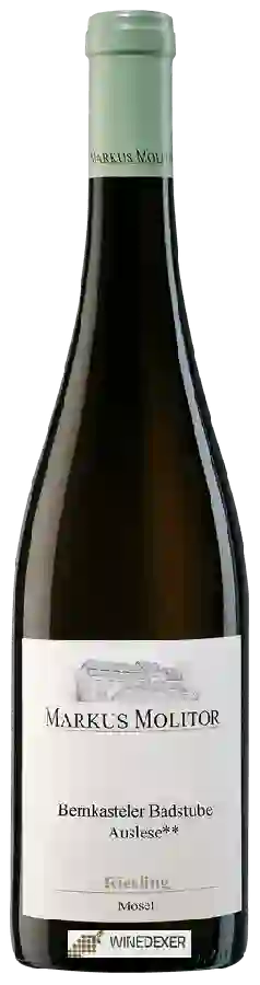 Weingut Markus Molitor - Bernkasteler Badstube Riesling Auslese ** Weingut Markus Molitor - Bernkasteler Badstube Riesling Auslese **