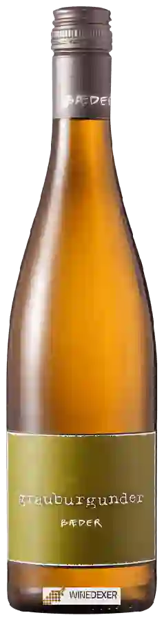 Weingut Baeder - Grauburgunder Weingut Baeder - Grauburgunder