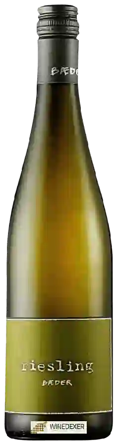 Weingut Baeder - Riesling Weingut Baeder - Riesling