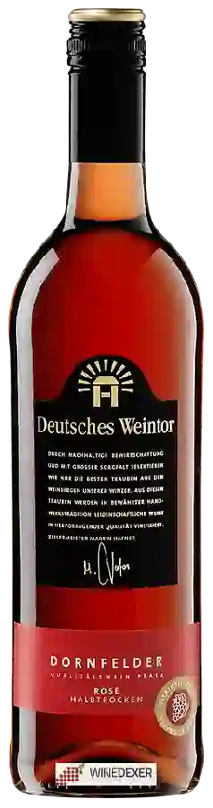 Weingut Deutsches Weintor - Dornfelder Rosé Halbtrocken