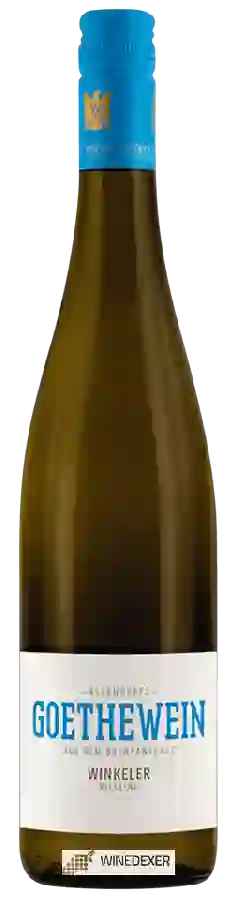 Weingut Allendorf - Goethewein Winkeler Riesling Trocken Weingut Allendorf - Goethewein Winkeler Riesling Trocken