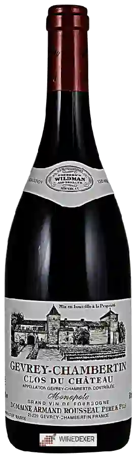 Domaine Armand Rousseau - Gevrey-Chambertin Clos du Château