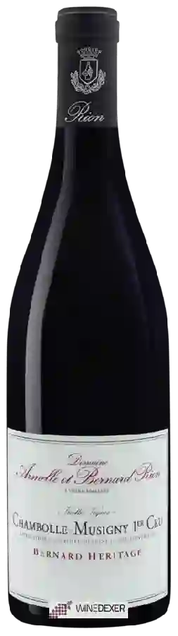 Domaine Armelle et Bernard Rion - Bernard Héritage Vieilles Vignes Chambolle-Musigny 1er Cru Domaine Armelle et Bernard Rion - Bernard Héritage Vieilles Vignes Chambolle-Musigny 1er Cru