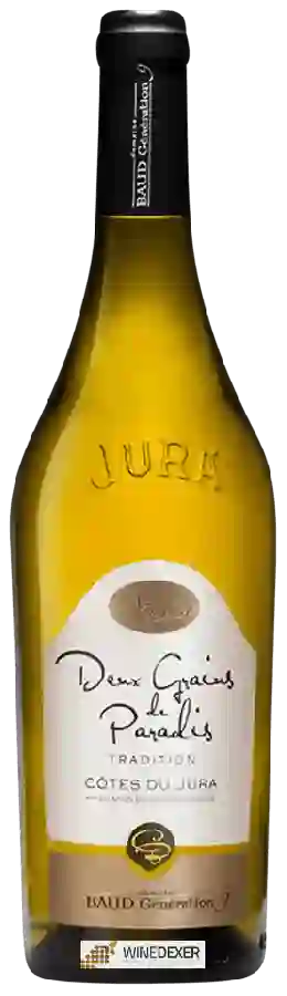 Domaine Baud Génération 9 - Deux Grains de Paradis Tradition Côtes du Jura Domaine Baud Génération 9 - Deux Grains de Paradis Tradition Côtes du Jura
