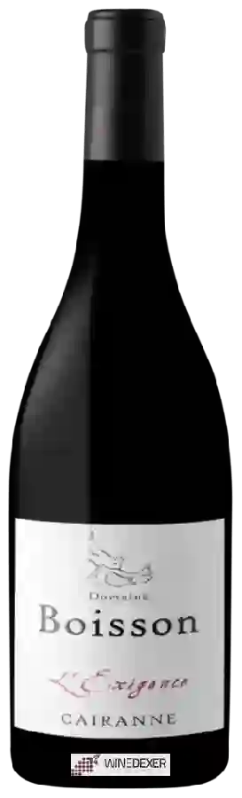 Domaine Boisson - L'Exigence Cairanne - Côtes du Rhône Villages