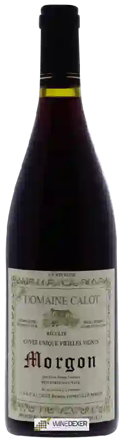 Domaine Calot - Cuvée Unique Vieilles Vignes Morgon Domaine Calot - Cuvée Unique Vieilles Vignes Morgon