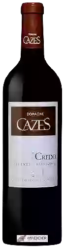 Weingut Cazes - Credo Cabernet Sauvignon - Merlot Côtes Catalanes