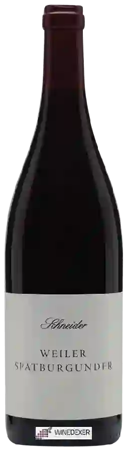 Weingut Claus Schneider - Weiler Spätburgunder